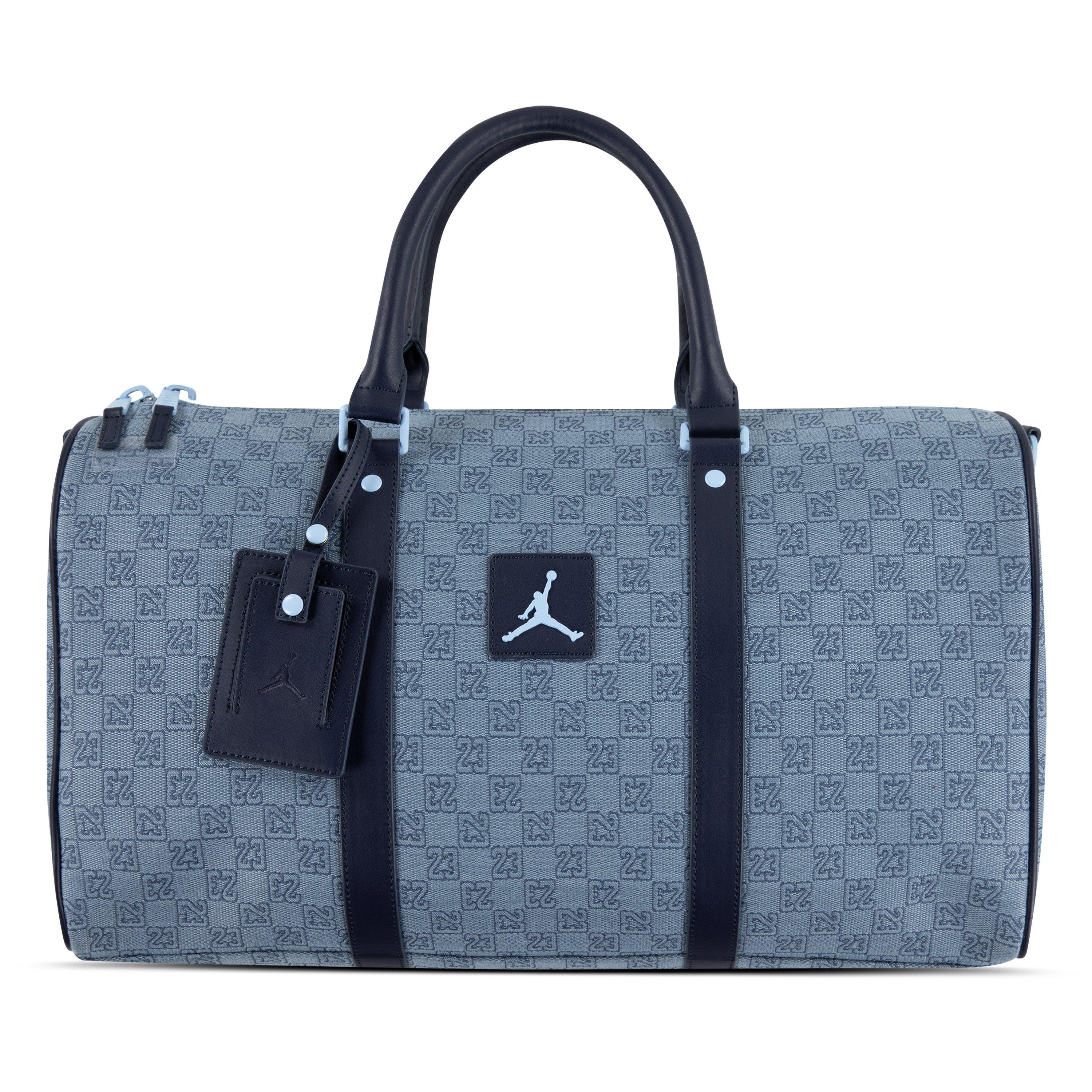 Jordan Monogram Duffle Bag-Chambray